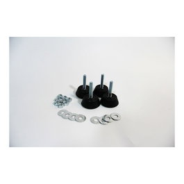 Verhal Antivibrador SG40 para aparatos de climatización, amortiguador en goma y acero con tuercas M8, carga máxima 45 kg, bolsa de 4 unidades