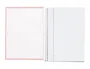 Liderpapel Cuaderno Espiral A5 Micro Crafty Tapa Forrada 120 Hojas 90gr Cuadro 5mm Color Rosa