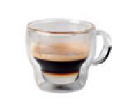 URANUS Taza de Capuchino de Borosilicato 23 cl - Vajilla, Taza Apilable, No Apto Lavavajillas/Microondas (Set de 6)