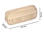 Liderpapel Estuche portatodo Classic ovalado crema