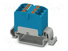 PHOENIX CONTACT PTFIX 6X4-NS35A BU conector de carril azul