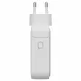 HYPER HJ1002WHWWGL HyperJuice Cargador de Viaje GaN 100W USB-C (3 Puertos Tipo-C + 1 USB-A) Blanco para Portátil, Smartphone y Tablet - Carga Rápida PD 3.0