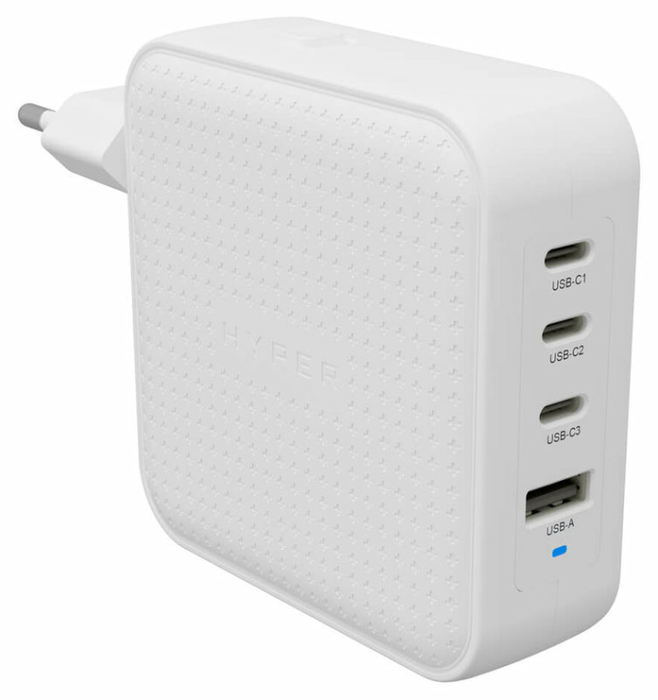 Hyper HyperJuice® 100W USB-C GaN Travel Charger Blanco Hyper HyperJuice® 100W USB-C GaN Travel Charger Blanco