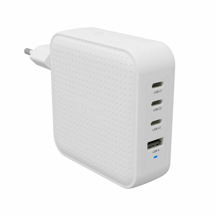 Hyper HyperJuice® 100W USB-C GaN Travel Charger Blanco Hyper HyperJuice® 100W USB-C GaN Travel Charger Blanco