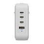 Targus HyperÂ® HyperJuiceÂ® 100W USB-C GaN Travel Charger (3C+1A) - Blanco
