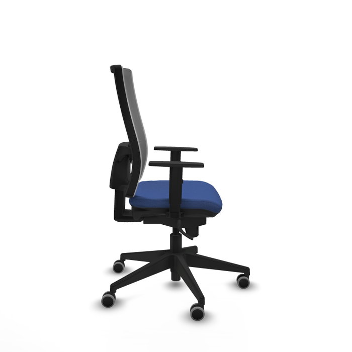 PIQUERAS Y CRESPO Silla de oficina Horna Sincro Azul marino y Gris PIQUERAS Y CRESPO Silla de oficina Horna Sincro Azul marino y Gris