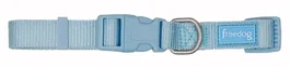 Freedog Collar Nylon Basic Azul Cielo 20 mm x 35-60 cm