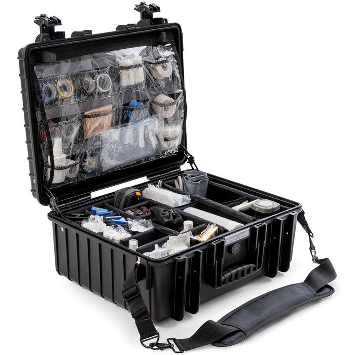 B&W med.case Type 6000 negro para kit médico de emergencia B&W med.case Type 6000 negro para kit médico de emergencia