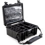 B&W med.case Type 6000 negro para kit médico de emergencia