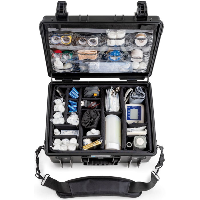 B&W med.case Type 6000 negro para kit médico de emergencia B&W med.case Type 6000 negro para kit médico de emergencia