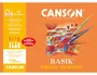 Canson Papel de Dibujo Basik A3+ 32,5x46 cm 130 g/m² - 10 hojas