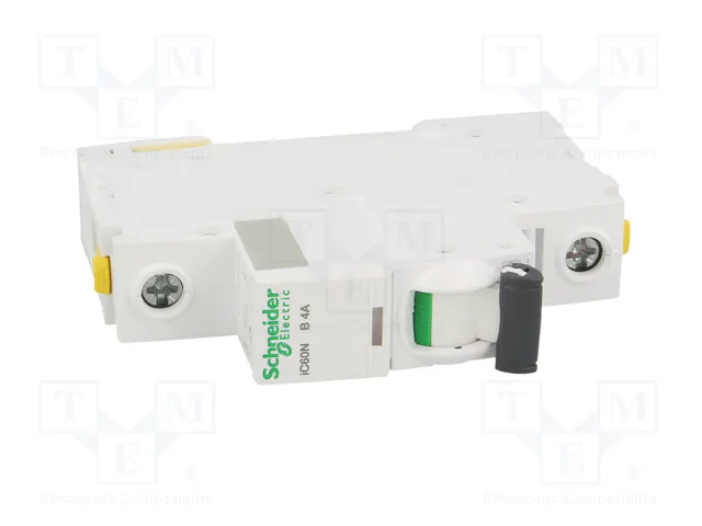SCHNEIDER ELECTRIC Interruptor magnetotérmico iC60N 4A 1P B SCHNEIDER ELECTRIC Interruptor magnetotérmico iC60N 4A 1P B