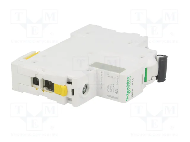 SCHNEIDER ELECTRIC Interruptor magnetotérmico iC60N 4A 1P B SCHNEIDER ELECTRIC Interruptor magnetotérmico iC60N 4A 1P B