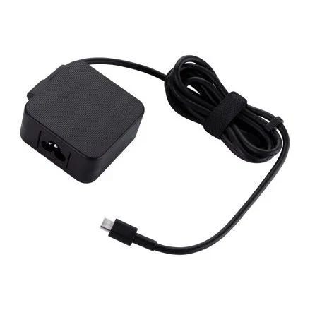 ASUS Adaptador de Corriente AC45-00 45W Negro para Portátil, USB-C, Modelo 90XB06XN-MPW000, Intercambiable