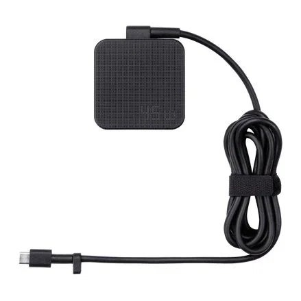 ASUS Adaptador de Corriente AC45-00 45W Negro para Portátil, USB-C, Modelo 90XB06XN-MPW000, Intercambiable