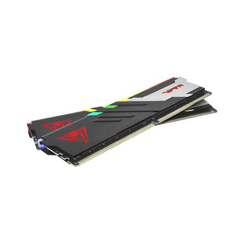 Patriot Viper Venom RGB DDR5 RAM 64GB (2x32GB) 5600MHz Kit Dual Channel, DIMM 288-pin, CL40, XMP 3.0, PVVR564G560C40K