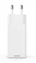 Hama 00201996 Cargador de Red GaN 65W PD/QC, 3 Puertos (2x USB-C + 1x USB-A), Blanco - Carga Rápida para Smartphone, Tablet y Portátil