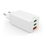Hama Cargador de red Mini 65W PD/QC 2x USB-C 1x USB-A Blanco