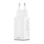 Hama Cargador de red Mini 65W PD/QC 2x USB-C 1x USB-A Blanco