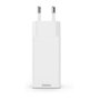 Hama Cargador de red Mini 65W PD/QC 2x USB-C 1x USB-A Blanco