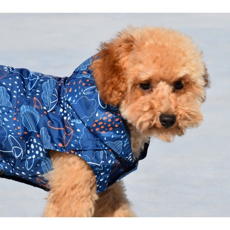Nayeco Impermeable Reversible para Perro Azul-Umbrella 40 cm Nayeco Impermeable Reversible para Perro Azul-Umbrella 40 cm