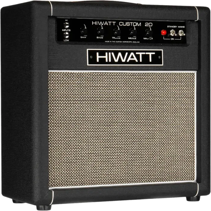 HIWATT Amplificador Guitarra Combo A Válvulas Custom 20 - 1X12 Fane F75 - 20W
