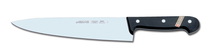 Arcos Cuchillo Cocinero Serie Universal 250 mm Negro