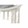 DKD Home Decor Silla Colgante de Algodón con Cojín, 82x62x123 cm