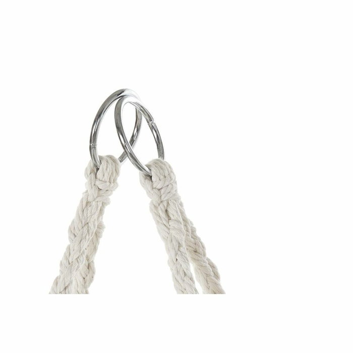 DKD Home Decor Silla Colgante de Algodón con Cojín, 82x62x123 cm DKD Home Decor Silla Colgante de Algodón con Cojín, 82x62x123 cm