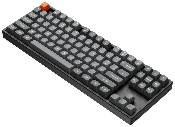 Keychron K8M-H1 Teclado Mecánico 80% TKL RGB Hot-Swap Super Red Switch Inalámbrico Bluetooth Negro Keychron K8M-H1 Teclado Mecánico 80% TKL RGB Hot-Swap Super Red Switch Inalámbrico Bluetooth Negro