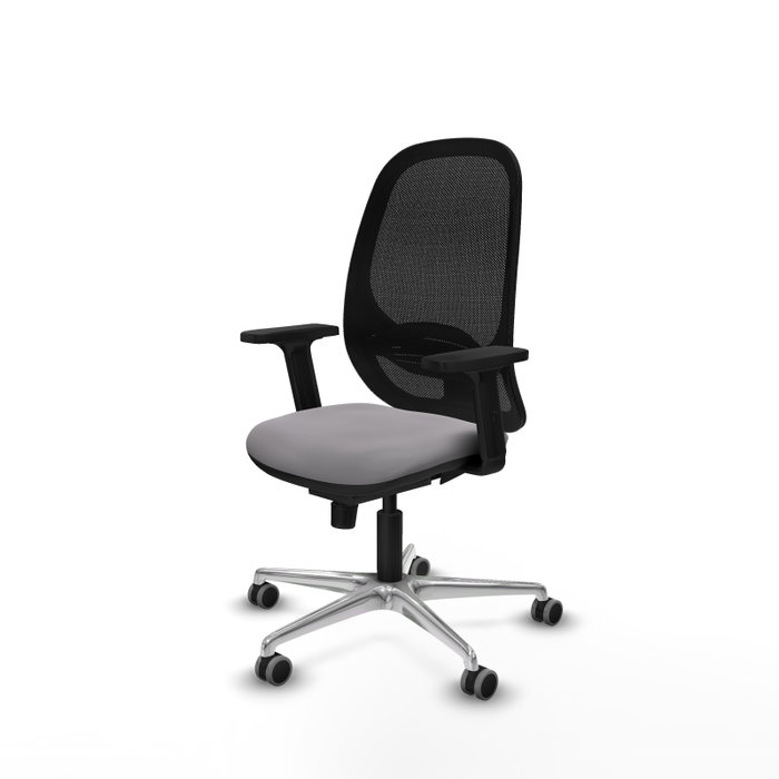 PIQUERAS Y CRESPO Silla de oficina Cilanco Gris y Negro