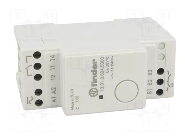 FINDER Relé de instalación Serie 13.01 SPDT 24V AC/DC FINDER Relé de instalación Serie 13.01 SPDT 24V AC/DC