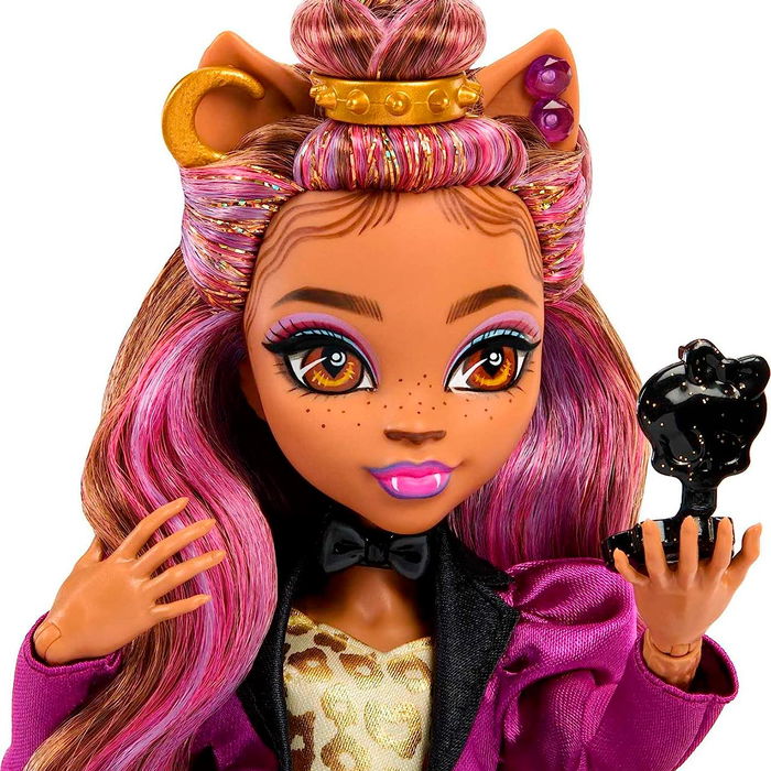 Mattel Monster High Clawdeen Wolf Monster Ball Party Dress Hnf69