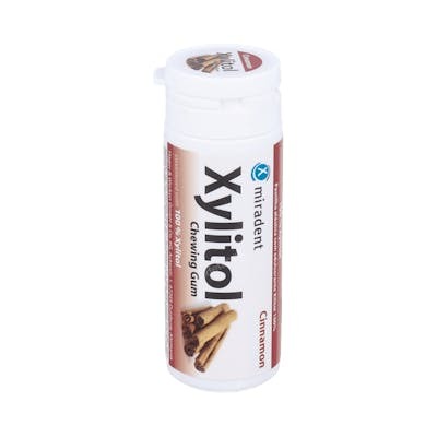 Miradent Chicles Xylitol Sabor Canela 30 unidades Miradent Chicles Xylitol Sabor Canela 30 unidades