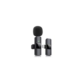 Generico Microfono Home Tech DK-4645 Smart Wireless USB-C Negro