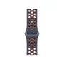 Apple Watch Nike Sport Band, Correo Fluoroelastomero con Clip de Aluminio, Diseño Jaspeado Azul/Naranja, Talla S/M, Modelos 38mm 40mm 41mm, Referencia MC2E4ZM/A