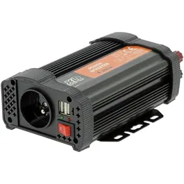 XLPT AAAQG37681 Convertidor 12V-230V 300W con 2 Salidas USB y Fusibles Incluidos