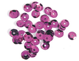 Innspiro Lentejuela plateada fucsia 7mm 500gr
