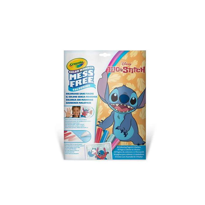 Crayola Set Colorea Sin Manchas Color Wonder Lilo & Stitch Crayola Set Colorea Sin Manchas Color Wonder Lilo & Stitch