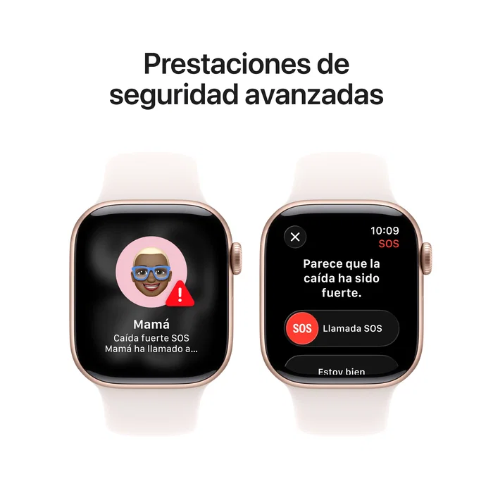 Apple Watch Series 11 GPS + Cellular 42mm Oro Rosa con Correa Deportiva Light Blush M/L