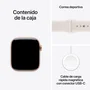Apple Watch Series 11 GPS + Cellular 42mm Oro Rosa con Correa Deportiva Light Blush M/L