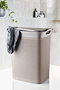 Mijölnir Juego de 3 Cestas SFRBNYST-3 Beige Organizador Lavandería Cesta Multiusos Caja Detergente 55L 35L 10L