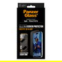 PanzerGlass Protector de Pantalla para iPhone 17 / 16 Pro - UWF Fastfit - Vidrio Templado Resistente a Golpes y Rayones