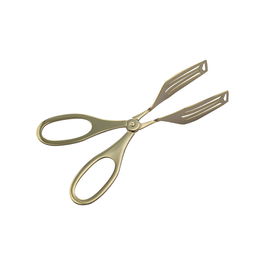 Abert Pinza Pasteles Dorada Acero Inoxidable 21 cm