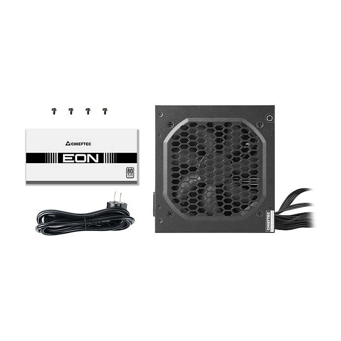 Chieftec ZPU-400S Fuente de Alimentación ATX 400W No Modular Color Negro Certificación 80 PLUS