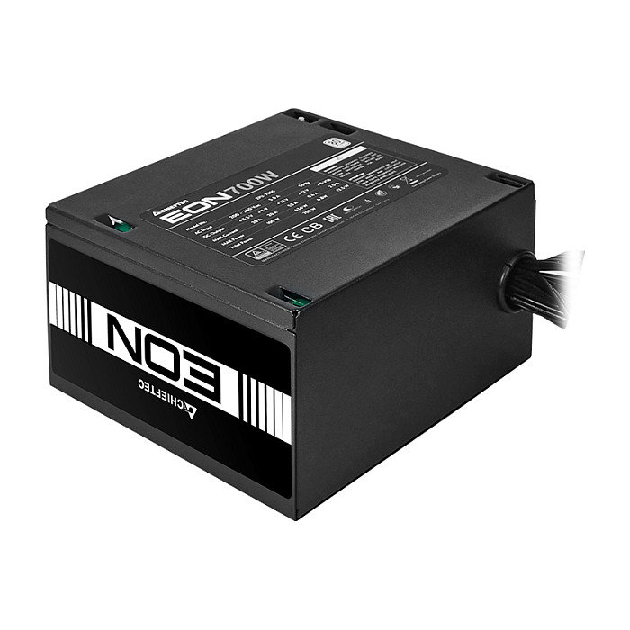 Chieftec ZPU-400S Fuente de Alimentación ATX 400W No Modular Color Negro Certificación 80 PLUS