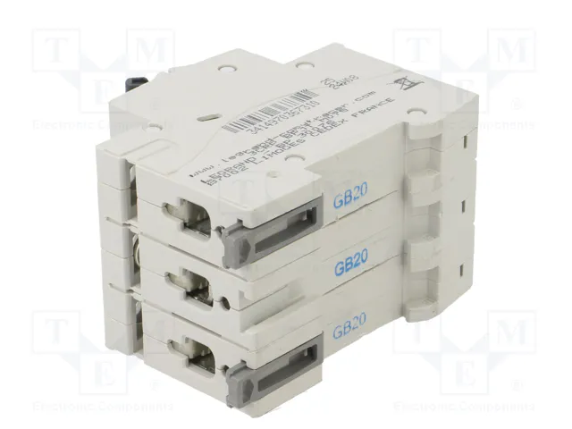 LEGRAND RX3 Interruptor magnetotérmico 20A 3P Caract B