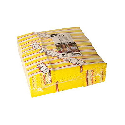 PAPSTAR Bolsas para palomitas 86616, 1,3 L, Amarillo
