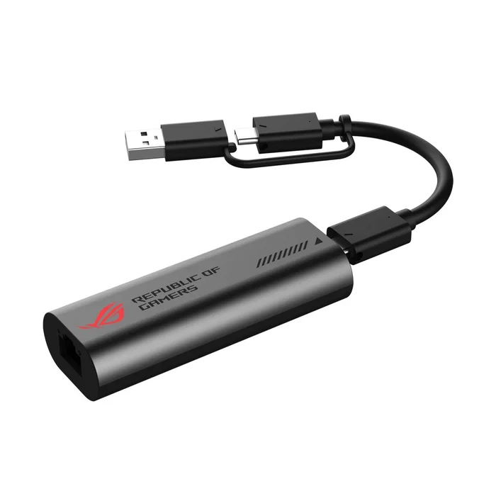 Asus ROG USB-C10G Adaptador de red 10 Gbps USB Type-A/Type-C Negro