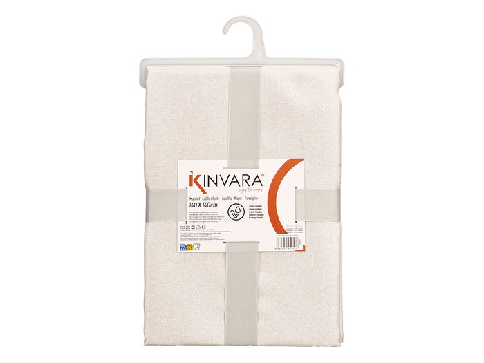 Kinvara Mantel Poliester 140x240 cm Perla (Set de 12)